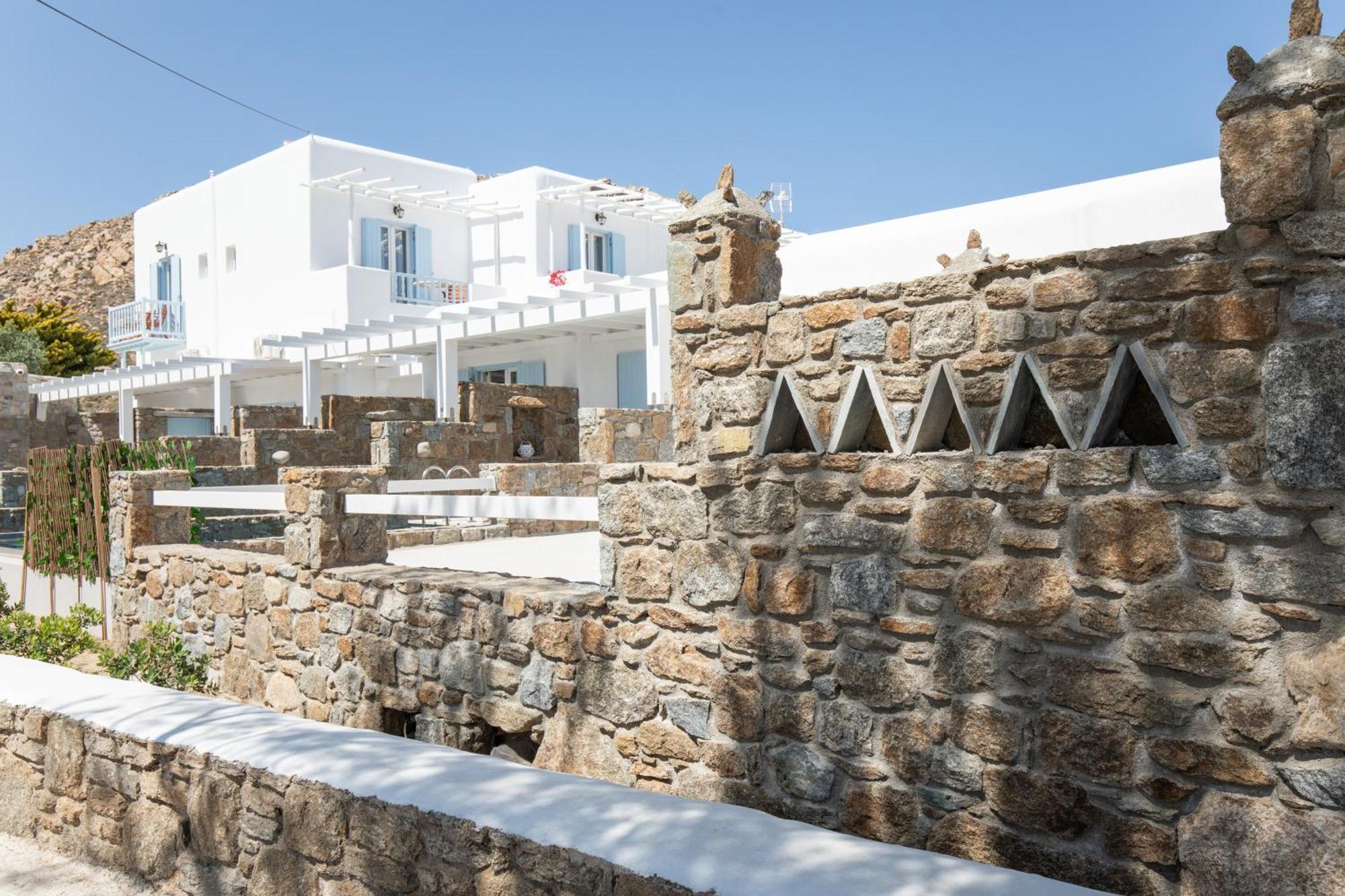 Agrari Ninemia Mykonos Hotell Exteriör bild