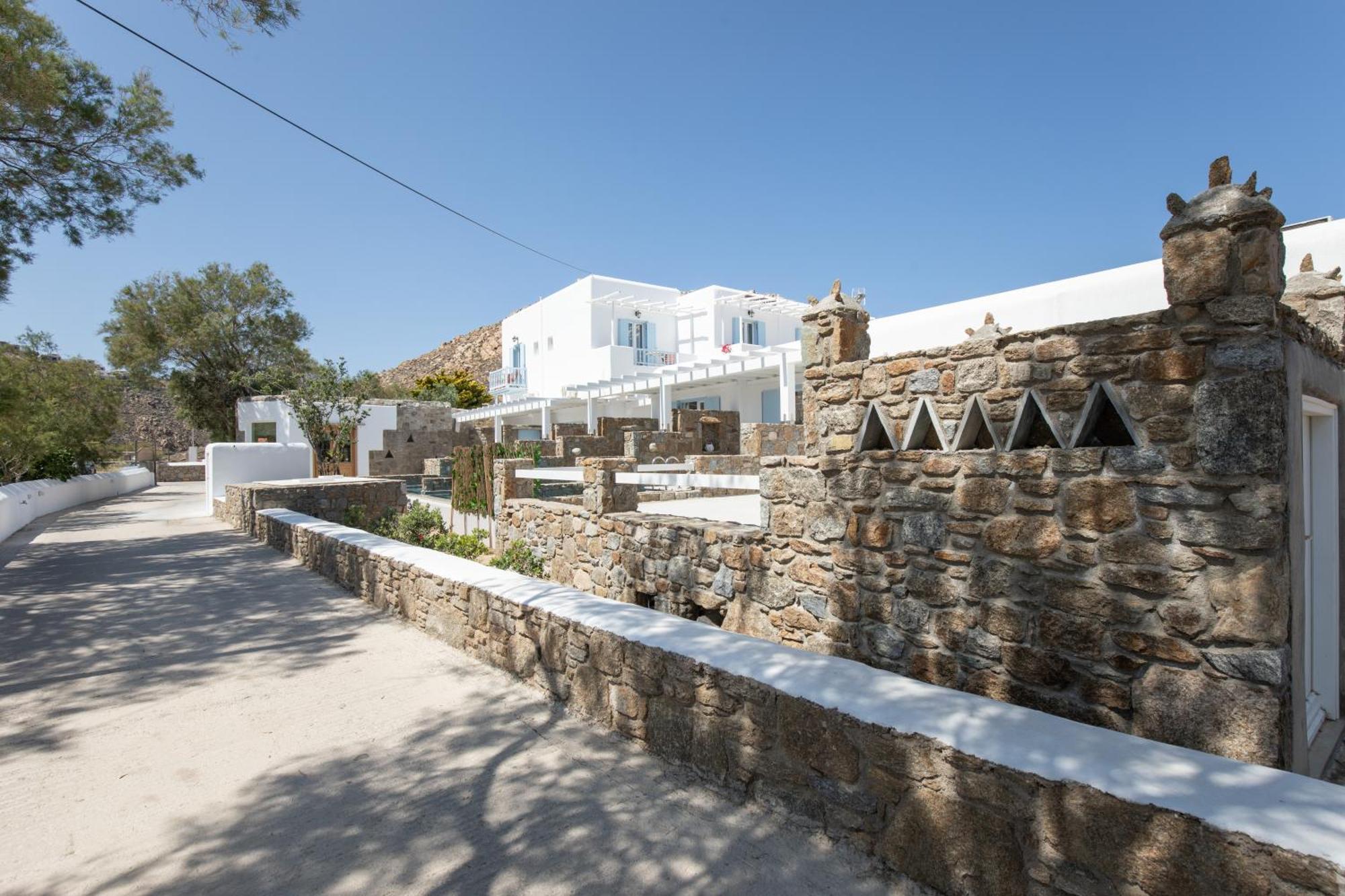 Agrari Ninemia Mykonos Hotell Exteriör bild